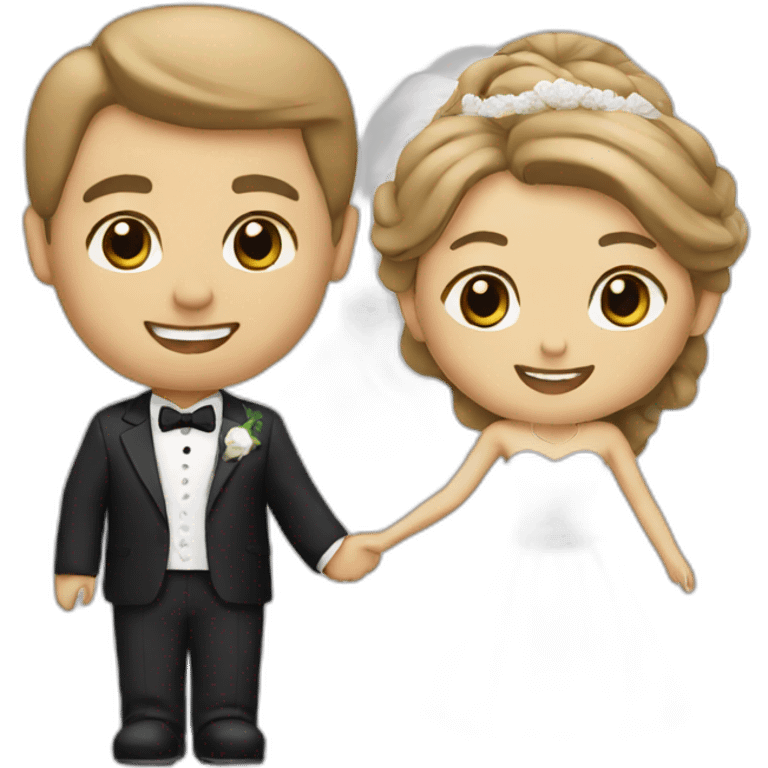 bride and groom emoji