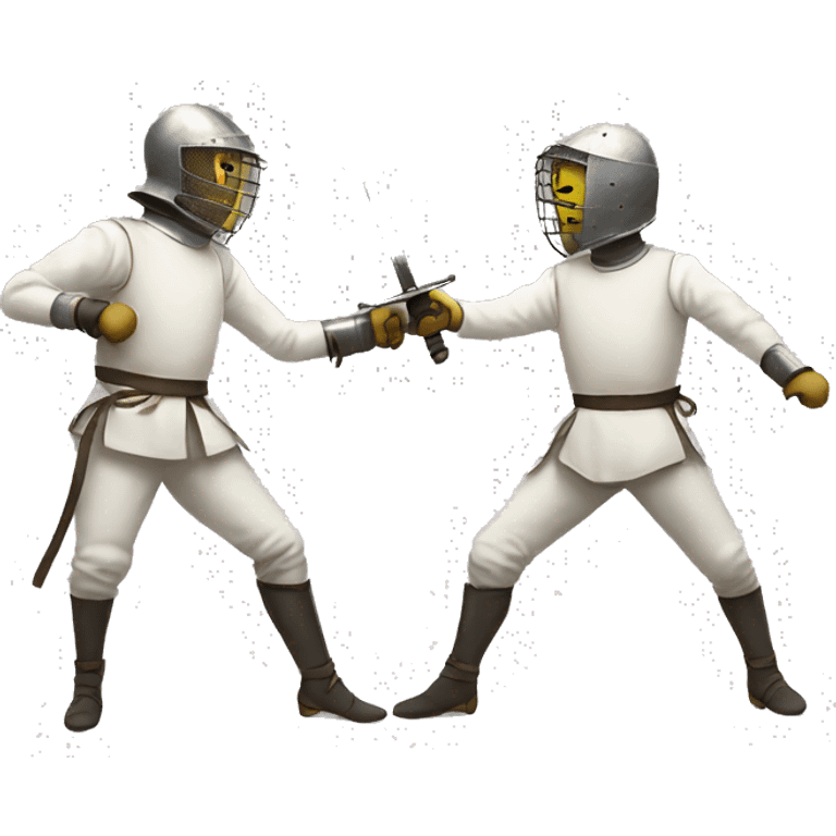 Historical fencing emoji