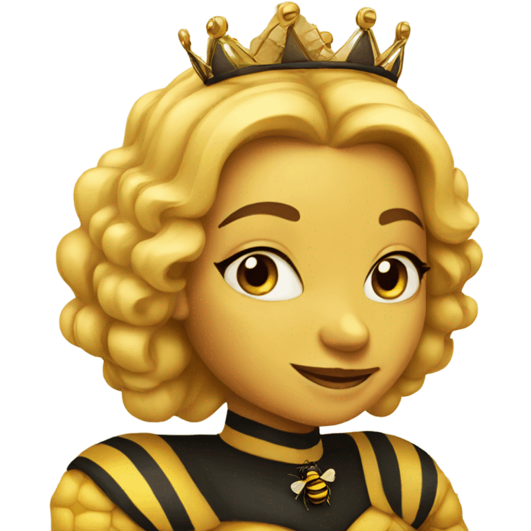 Queen bee emoji