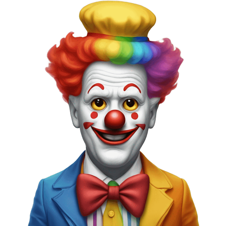 Donald Trump en clown emoji