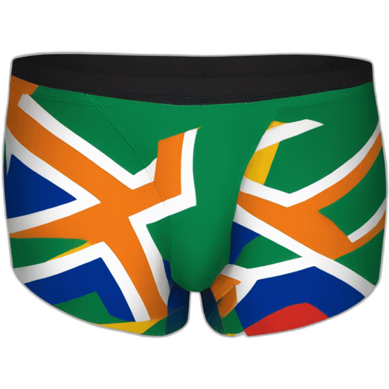 A South African flag speedo emoji