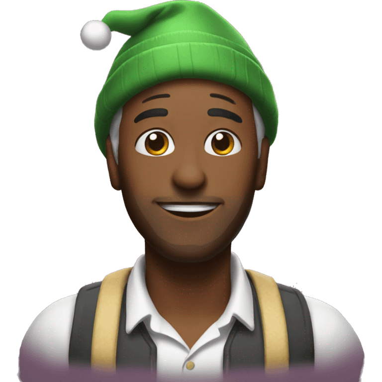 Magic man Christmas  emoji