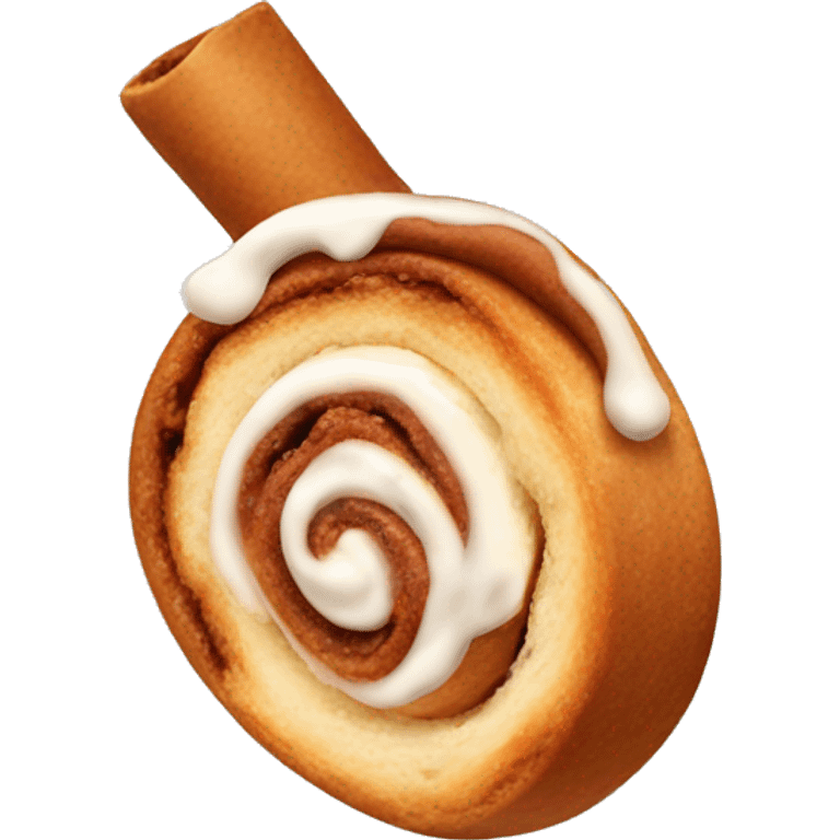 a cinnamon roll emoji