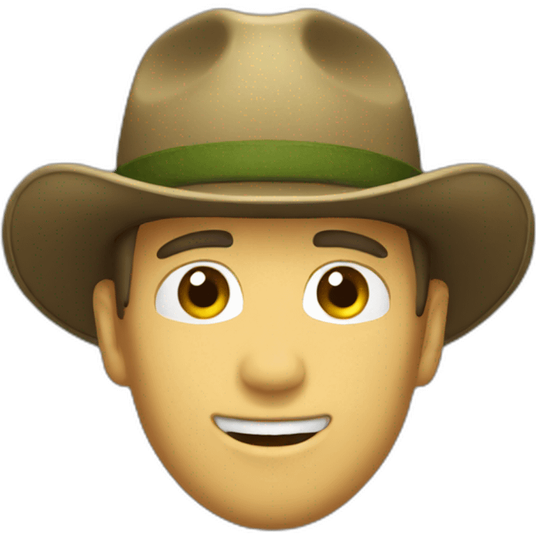 ranger hat emoji