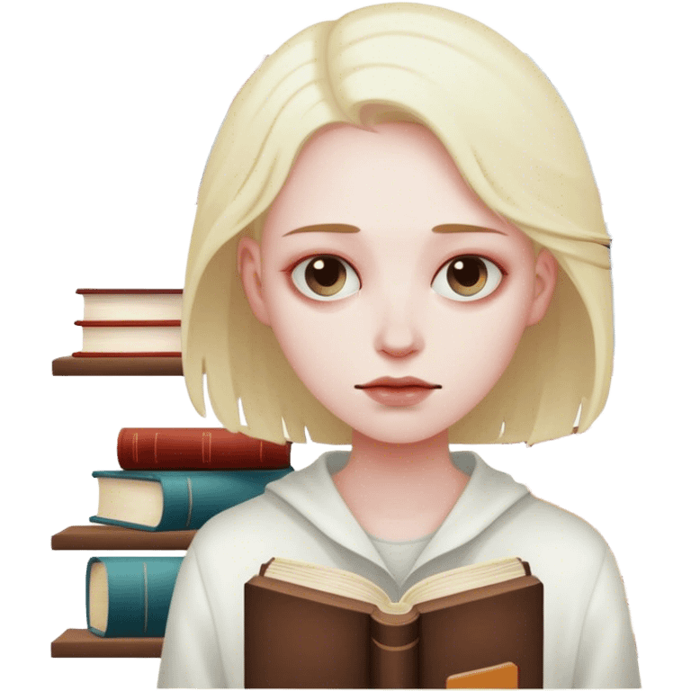 dying books designer emoji