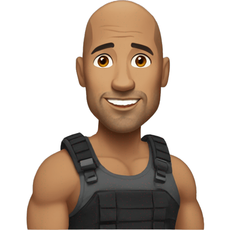 The rock réaliste  emoji