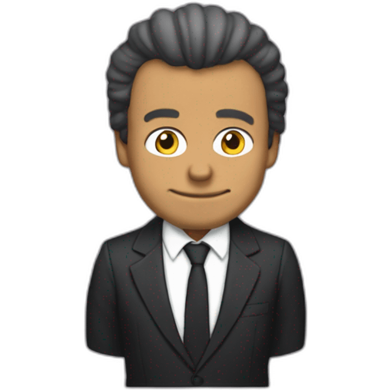 macron-simpson-style emoji