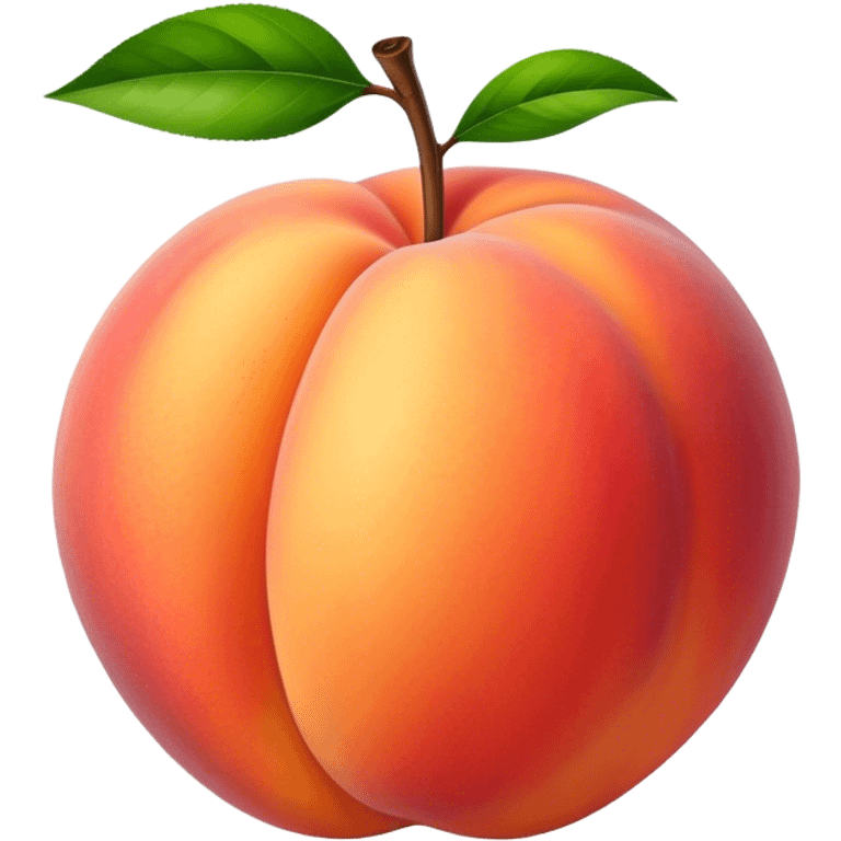 Peach emoji