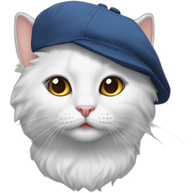 Cat with NOVILINE CAP emoji