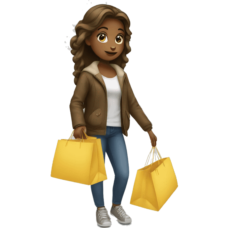 Girl shopping  emoji