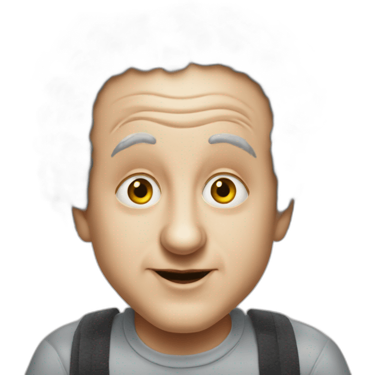 Young Larry fine of the three stooges emoji