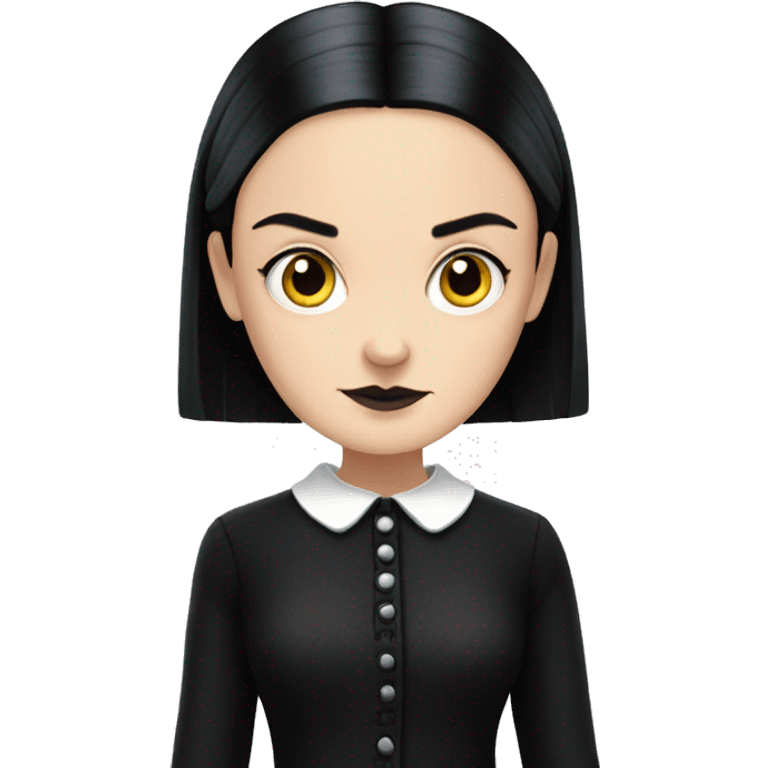 Wednesday Addams emoji