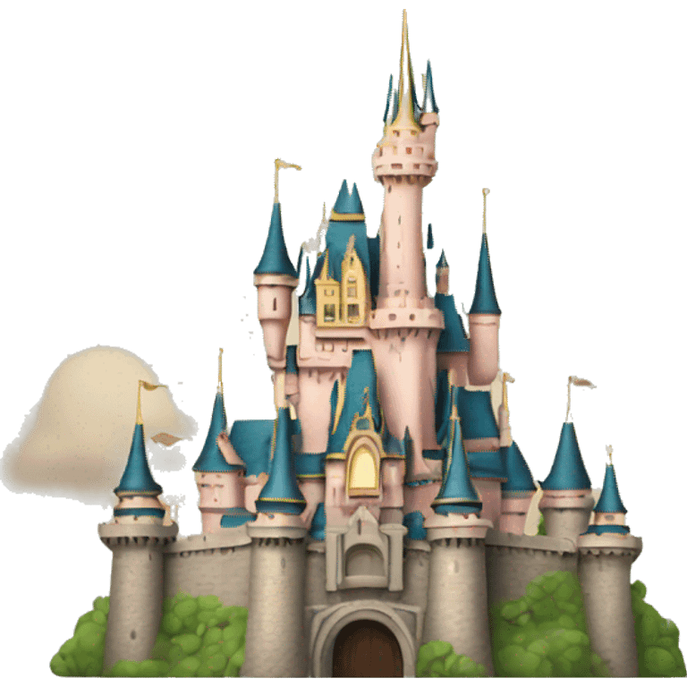 Disney castle emoji