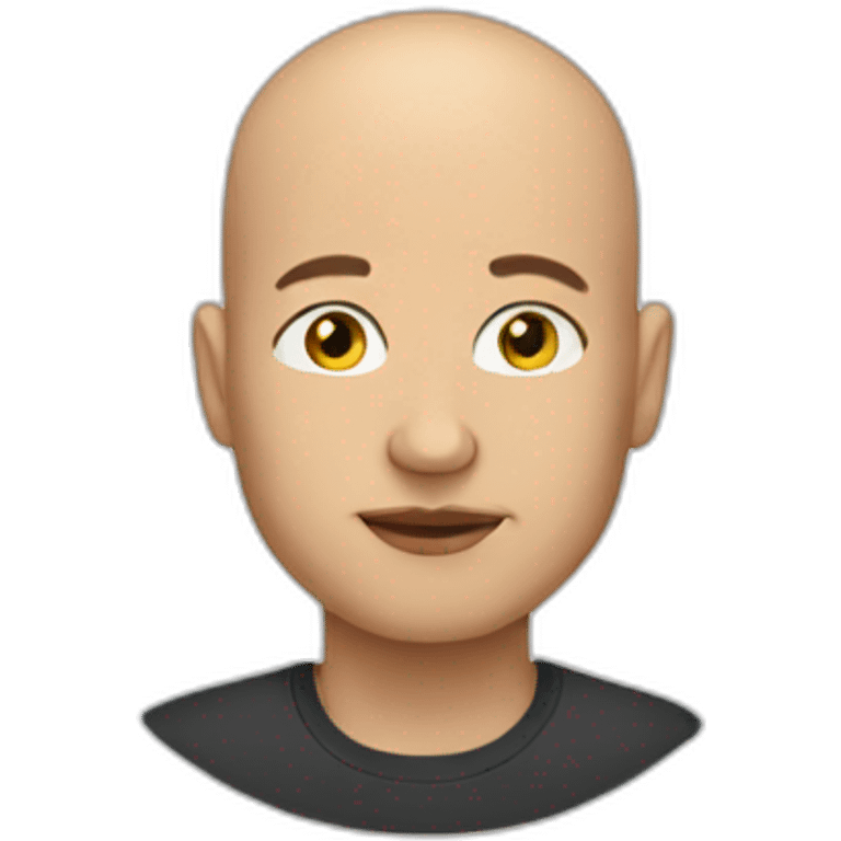 bald designer emoji