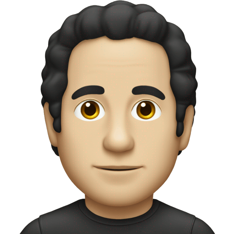 Paul Simon at the time of Simon and Garfunkel with dark hair  emoji