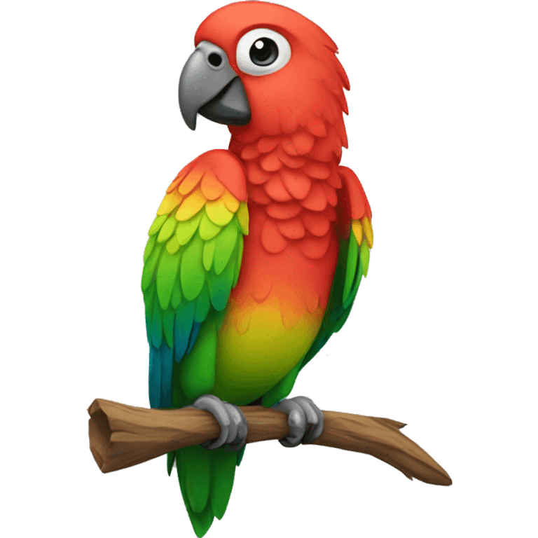 Parrots friends icon emoji