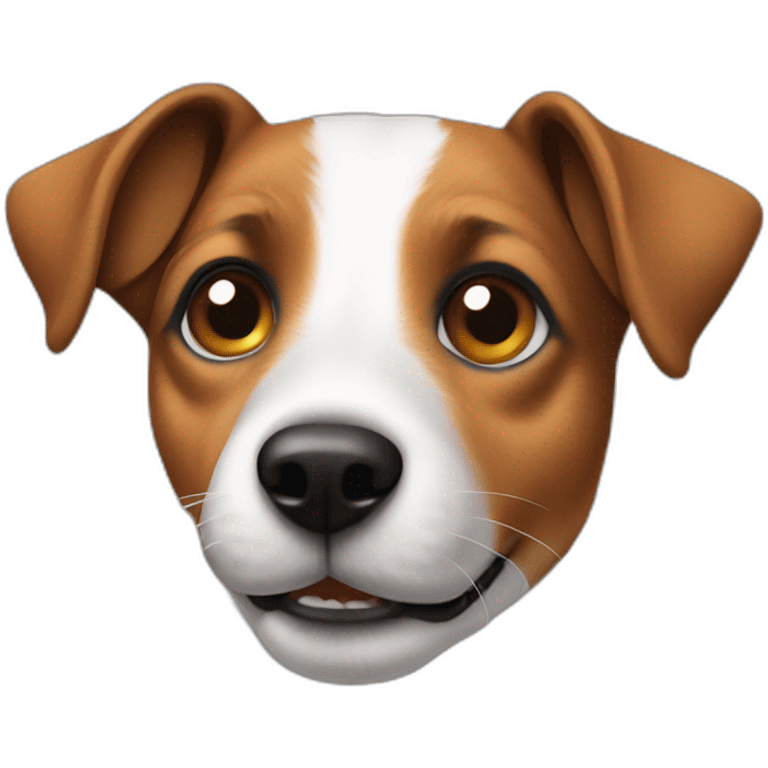 Jack Russel dog emoji