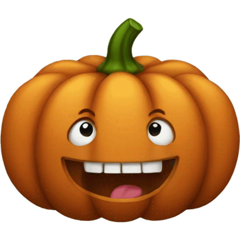 brown pumpkin emoji