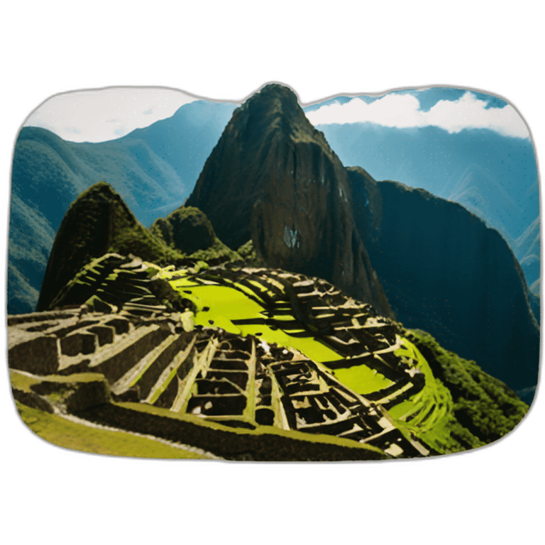 machu pichu emoji