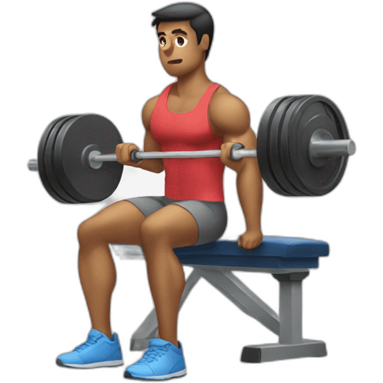 bench press emoji