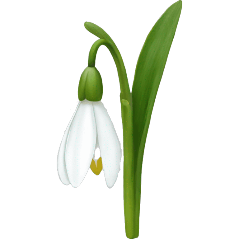 snowdrop emoji