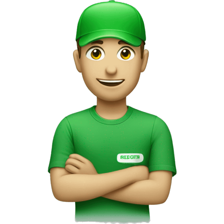 Green distribution company emoji