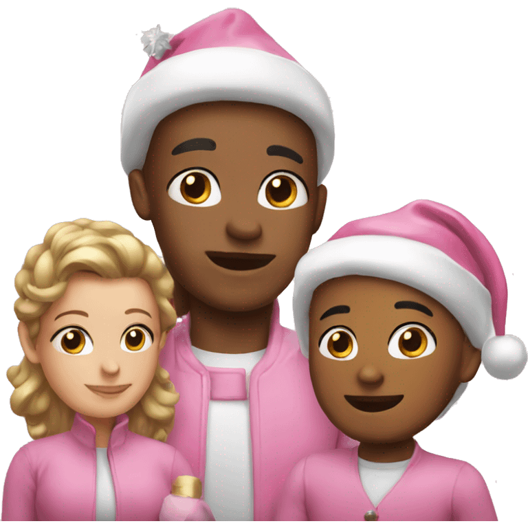 Pink Christmas  emoji