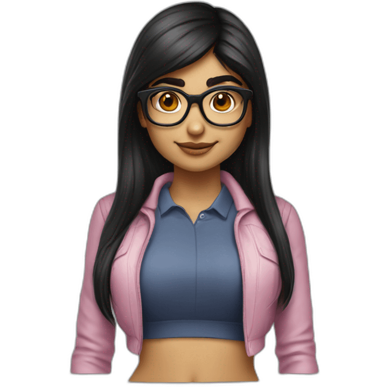 Mia Khalifa girl sein emoji