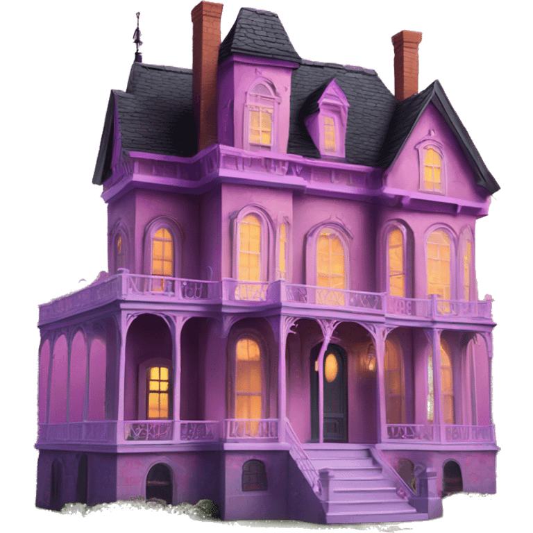 Barbie’s 5 story tall haunted dream mansion  emoji