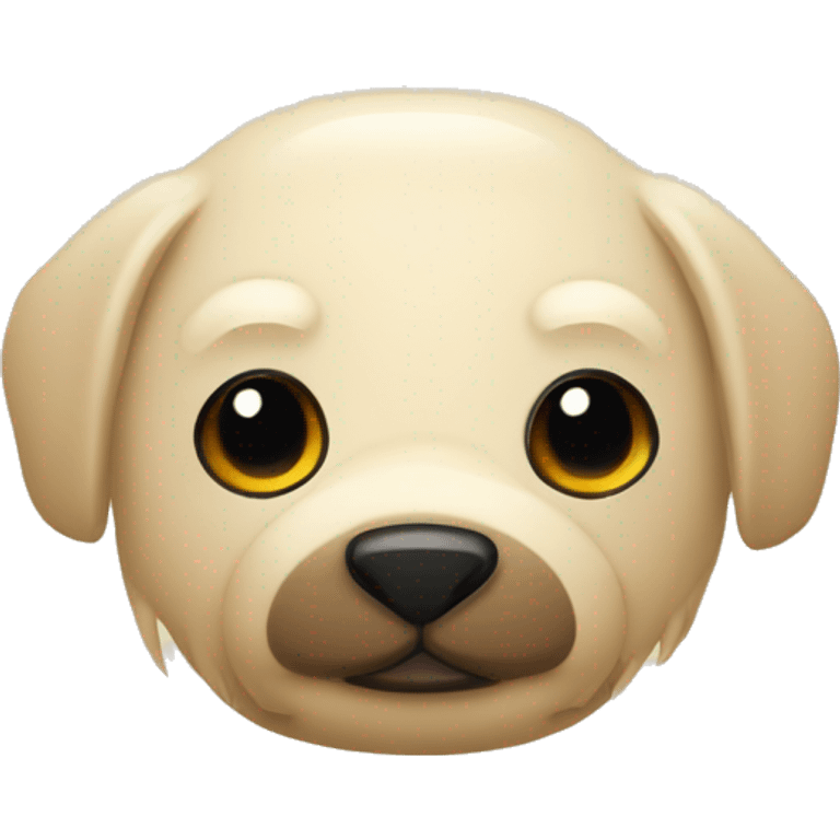 hipopótamo pequeño de peluche color beige emoji