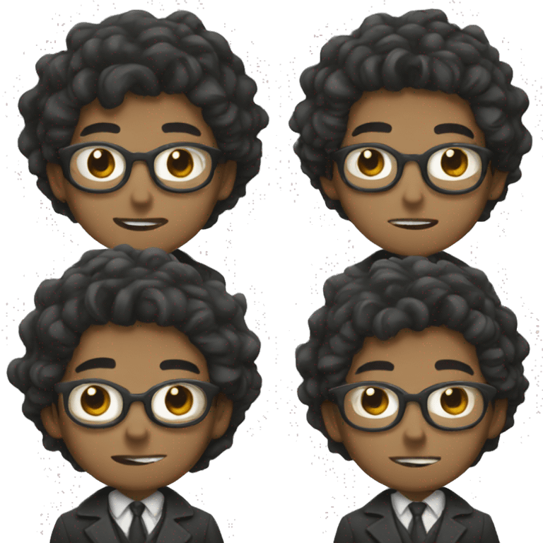 Dark academia emoji