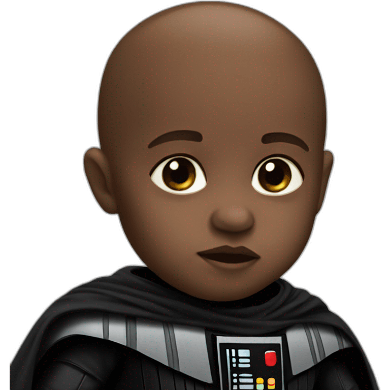 baby dark vador emoji