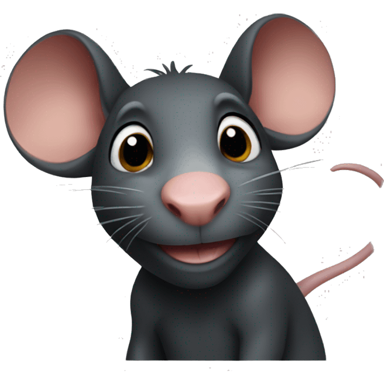 black rat emoji