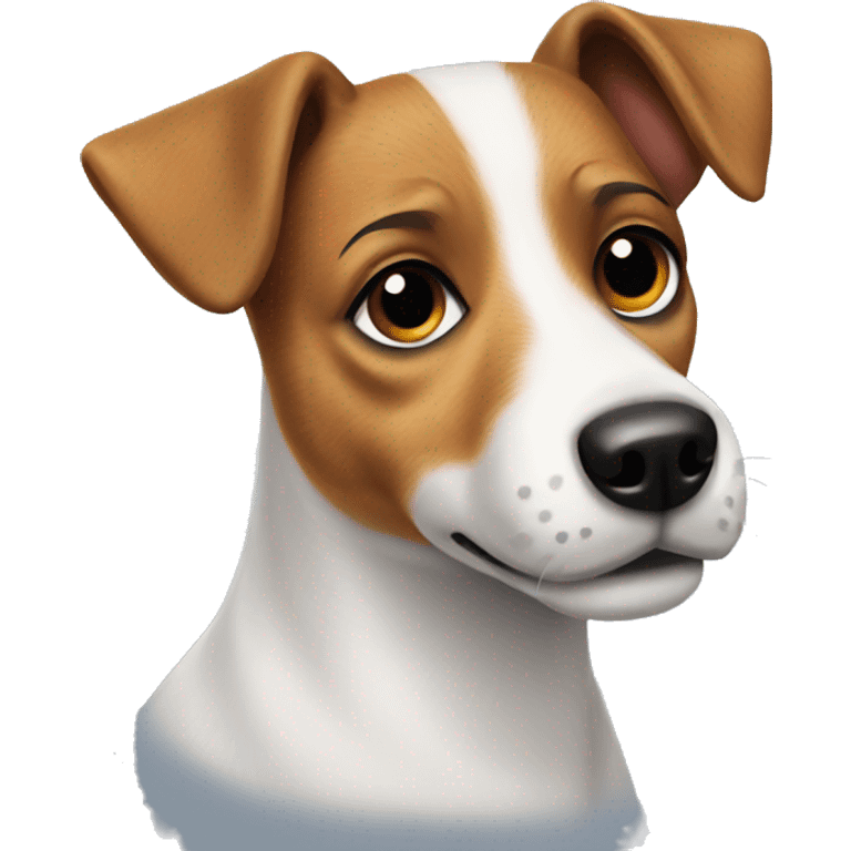 A dog Jack Russell emoji