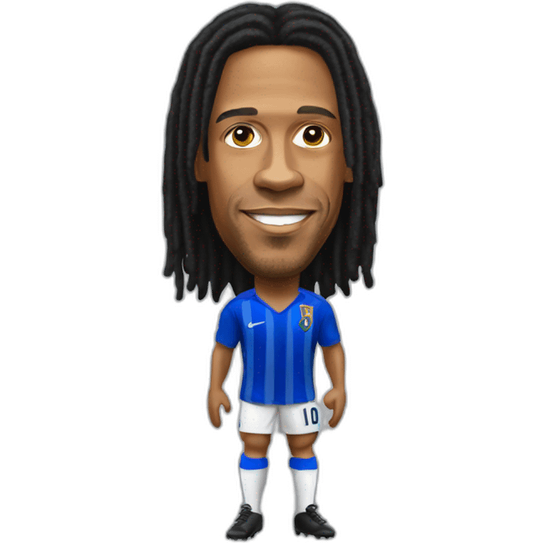 ronaldinho realistic football player emoji