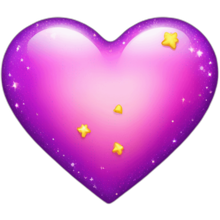 pink-and-purple-heart-with-yellow-sparkles emoji