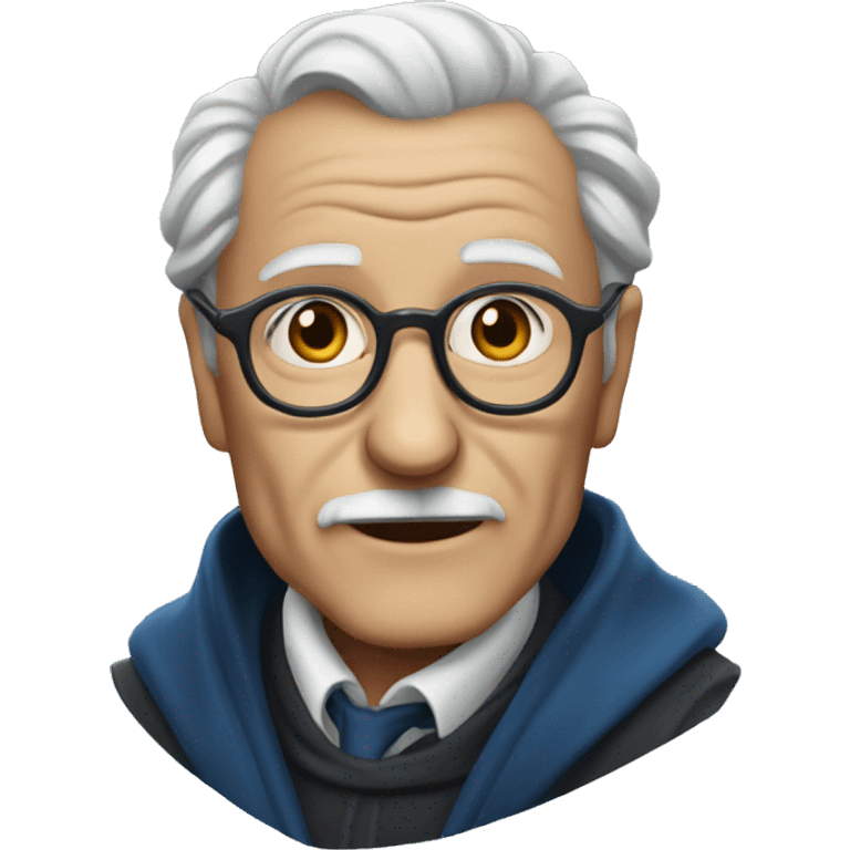 old men, loves music, professor, ravenclaw emoji