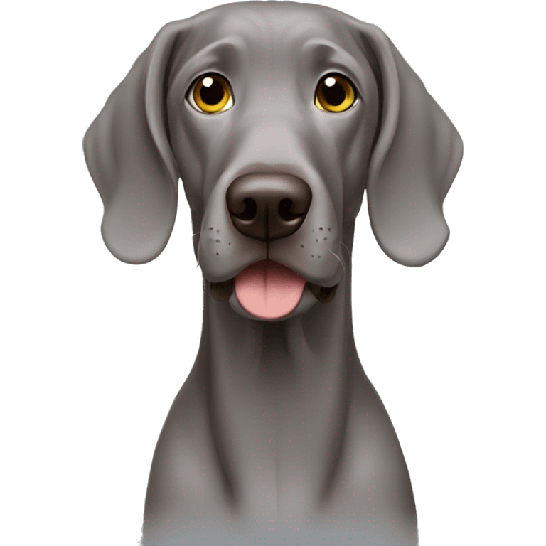 Weimaraner  emoji