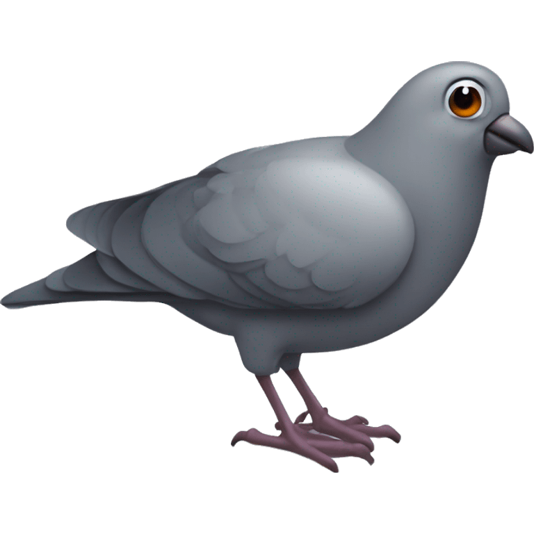 bug with pigeon head emoji