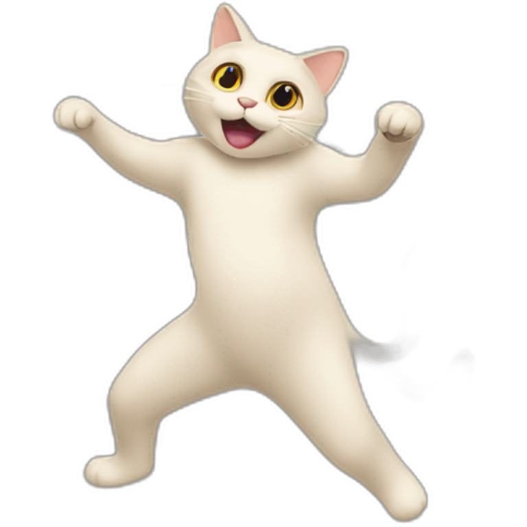 cat dances a jig emoji