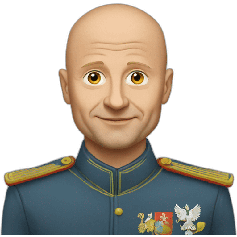 yevgeny prigozhin, russia emoji