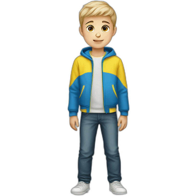 Boy from Ukraine emoji