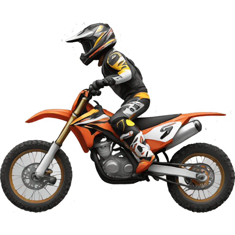 Motocross emoji