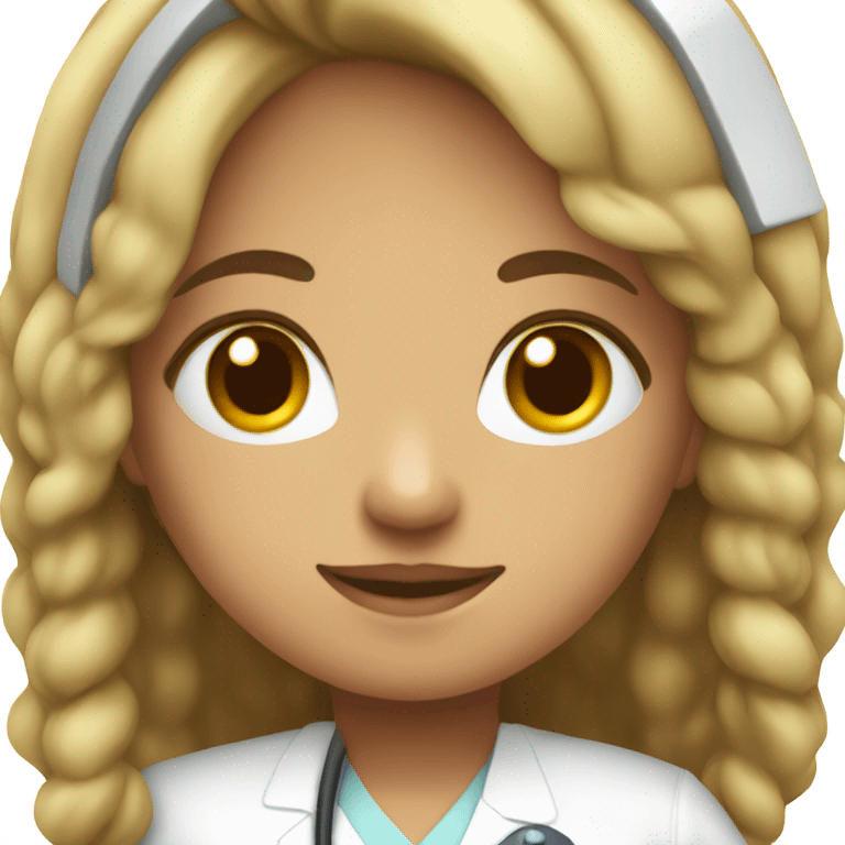 Nurse girl emoji