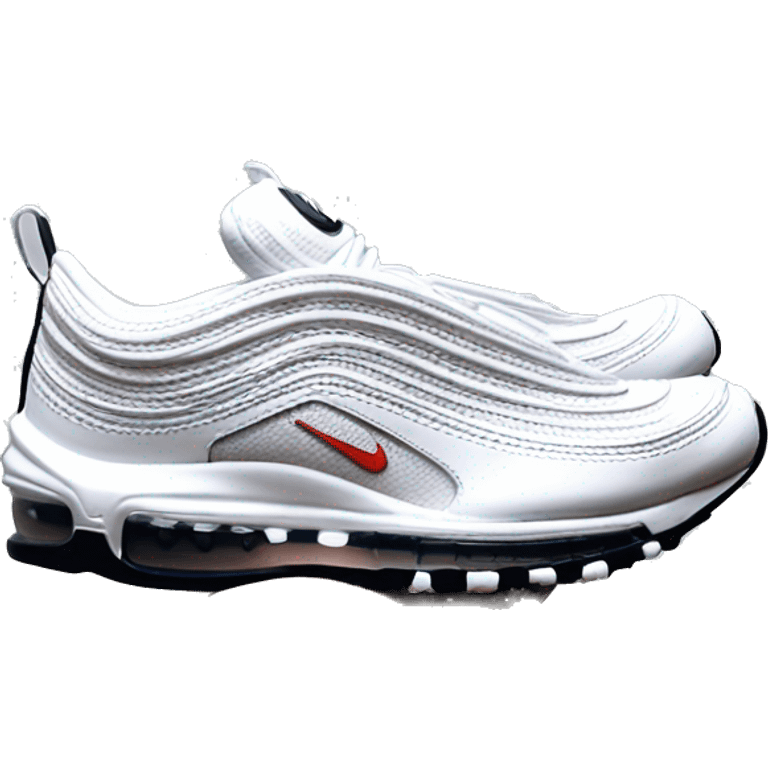 Nike Air Max 97 white emoji