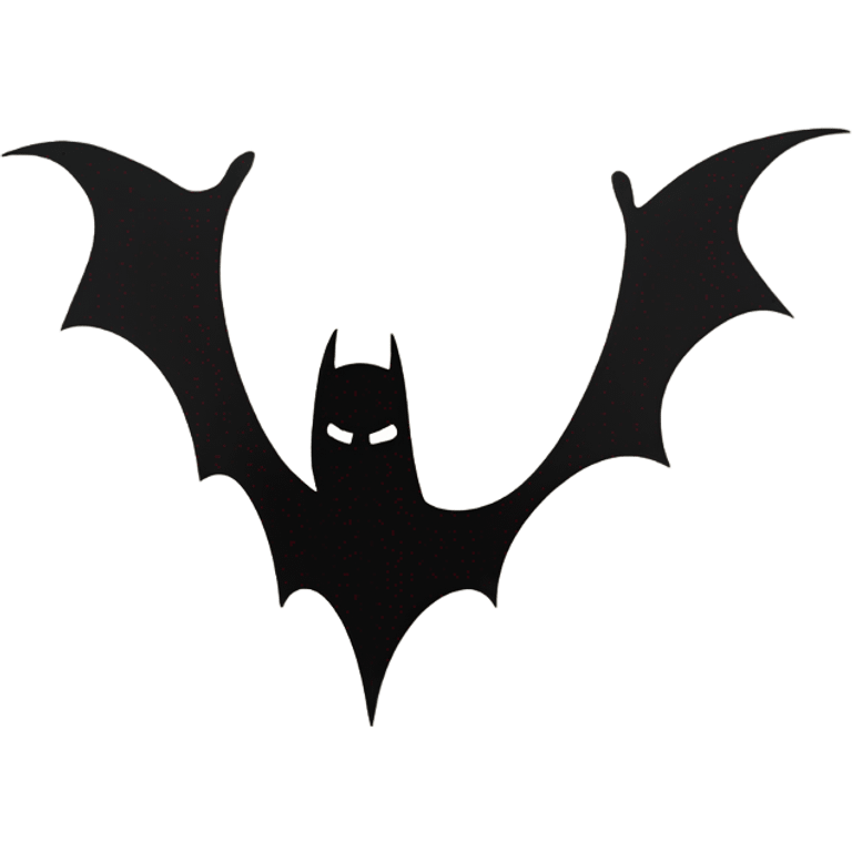 batman logo emoji