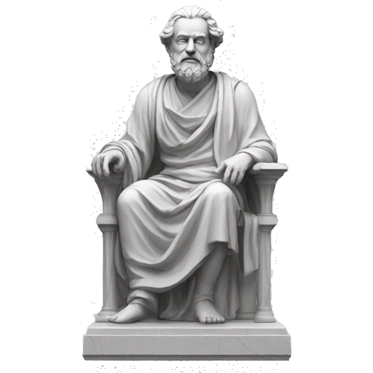 philosopher-statue emoji