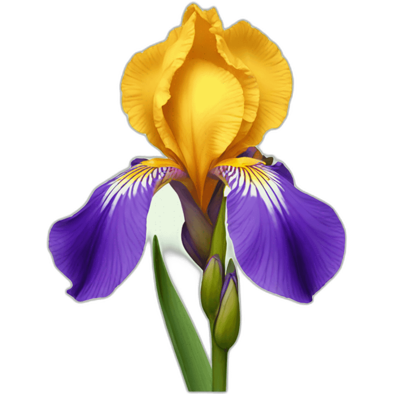 iris flower emoji