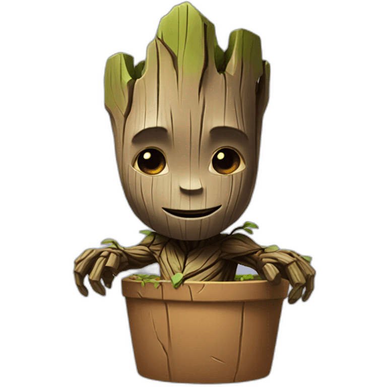 fullbody groot emoji