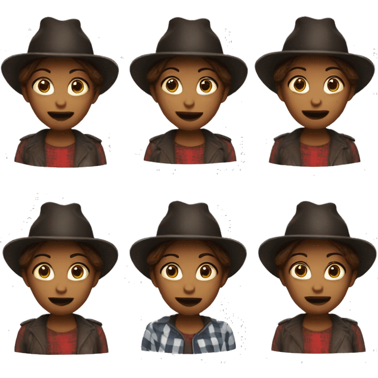 Freddy Kruger female  emoji